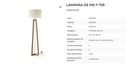 LAMPARA SUELO F729