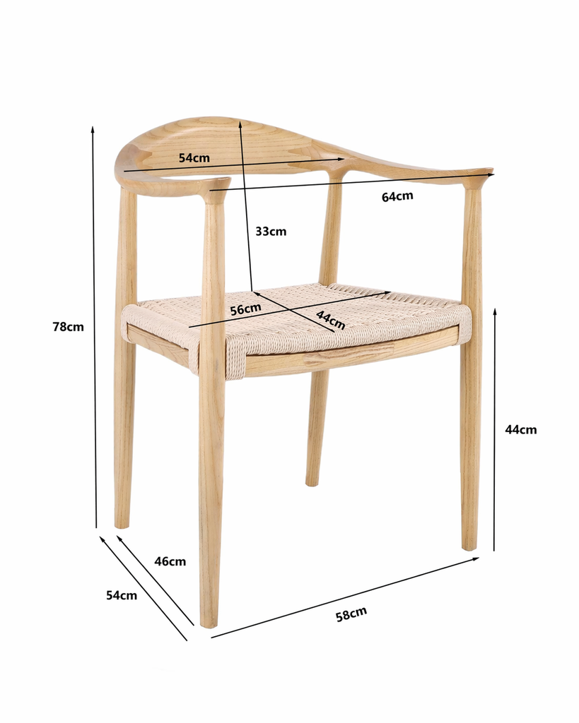 SILLA MADERA DC-208