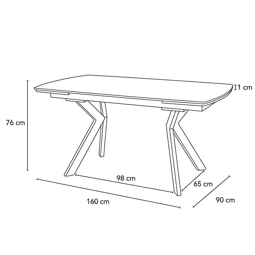 MESA COMEDOR DT-530