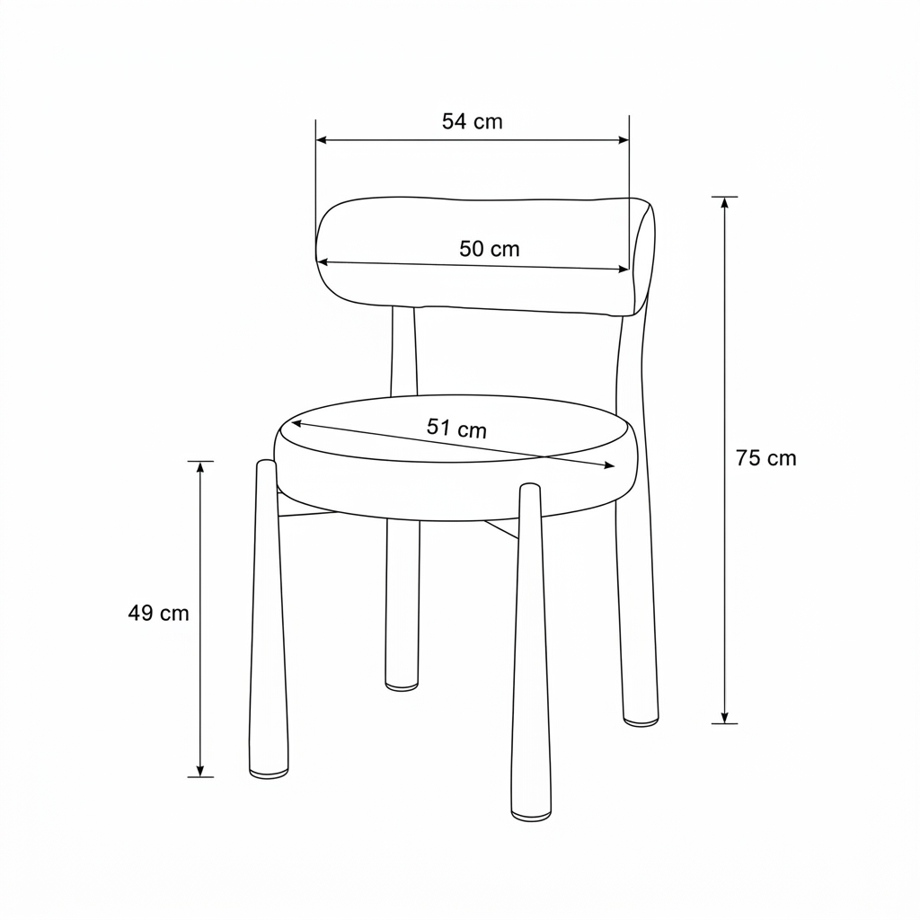 SILLA TELA DC-218
