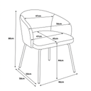 SILLA TELA DC-228