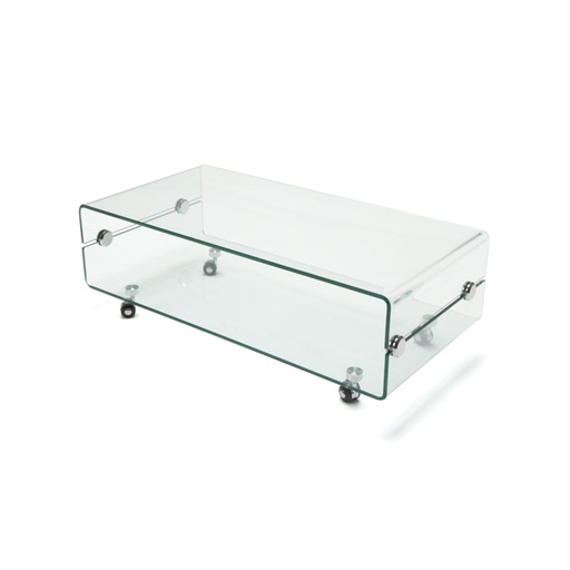 [MESACE220] COFFEE TABLE CT-220 SIDNEY GLASS