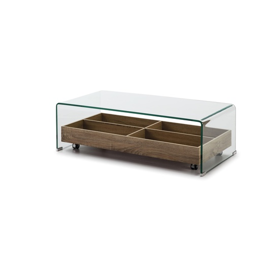 [MESACE227] COFFEE TABLE CT-227 SIDNEY GLASS