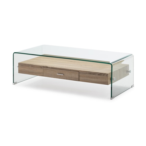 [MESACE609] COFFEE TABLE CT-609 SIDNEY GLASS