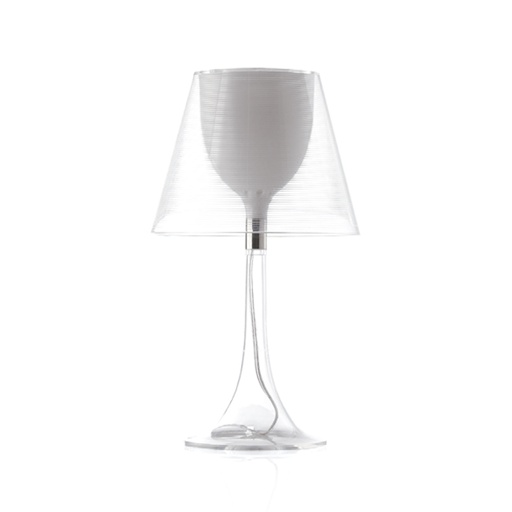 [LAMPME070] LÁMPARA MESA LT-4070-C1C TRANSPARENTE