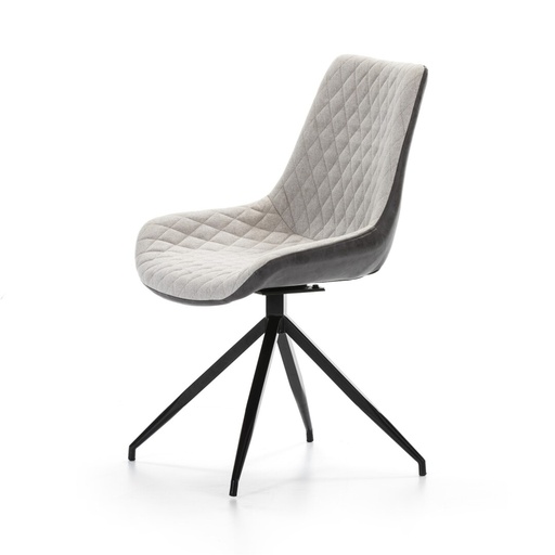 [SILACM118G] CHAIR PVC DC-118 COMBINED (GREY)