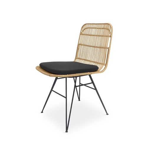 [DC-912-NEGRO] CHAISE ROTIN DC-912 (NOIR)