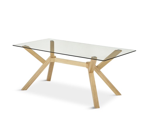 [DT-912-NAT-160] TABLE À MANGER DT-912 (NATURAL, 160 cm)