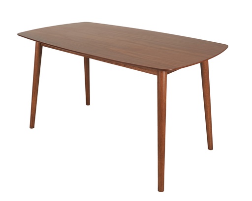 [DT-504-NOG-160] MESA COMEDOR DT-504 (NOGAL, 160 cm)