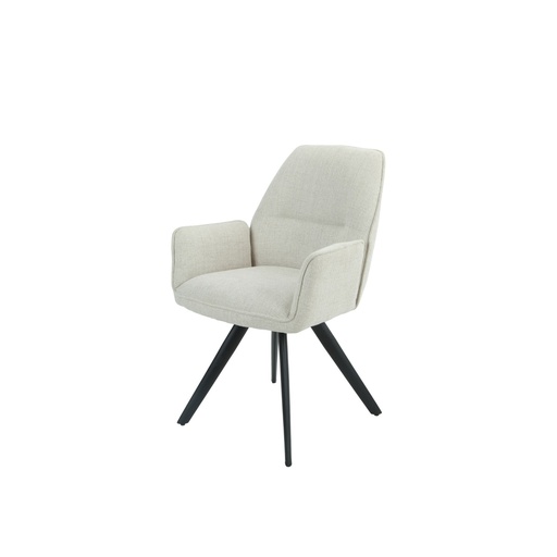 [DC-419-BEIGE] DH CHAISE EN TISSU DC-419 (BEIGE)
