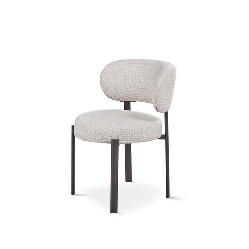 [DC-423-GRIS-NEGRO] DH Silla Tela DC-423 (MÉTAL NOIR)