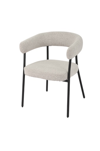[DC-420-NEG] DH Silla Tela DC-420 (METAL NEGRO)
