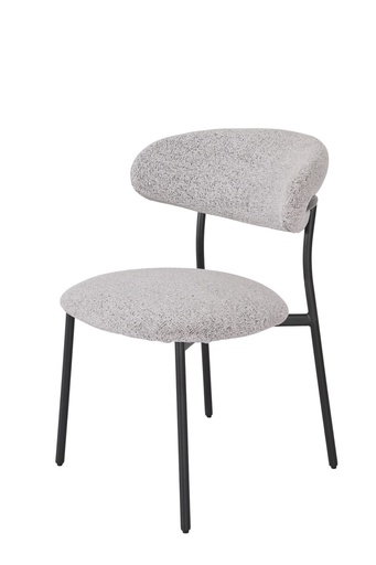 [DC-425-GRIS-NEG] DH Silla Tela DC-425 (GRIS, METAL NEGRO)