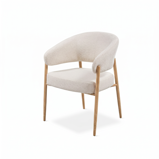 [PR/3519308] DH FABRIC CHAIR DC-422 (OAK METAL)