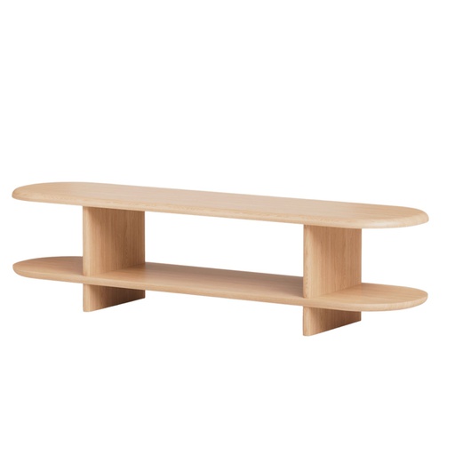 [PR/3519528] MUEBLE TV-716 NIMES (NATUREL, PLACAGE DE CHÊNE)