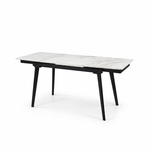 [PR/3519585] MESA COMEDOR DT-533 (BLANC, MÉTAL NOIR)