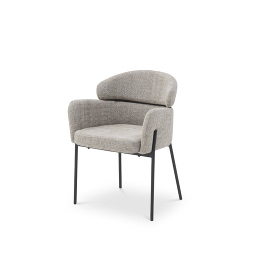 [PR/3519676] SILLA TELA DC-220 (TOPO, NEGRO)