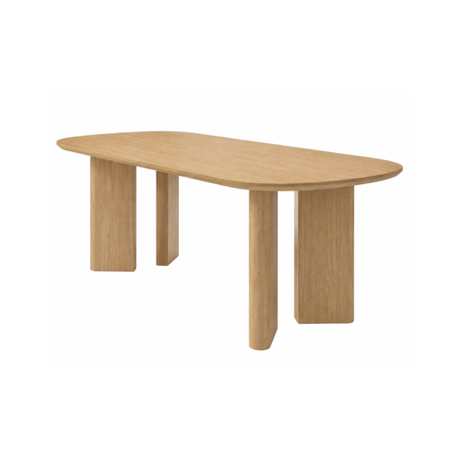 [PR/3519711] MESA COMEDOR DT-606 160 (NATURAL, CHAPA DE ROBLE)