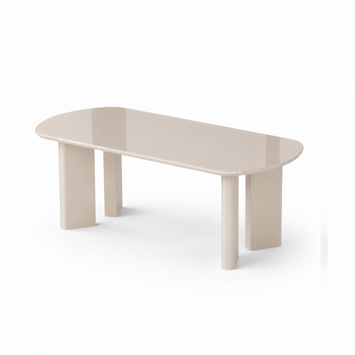 [PR/3519713] MESA COMEDOR DT-606 160 (PIEDRA, LACADO BRILLO)