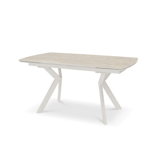 [PR/3519786] MESA COMEDOR DT-530 (BEIGE, METAL BEIGE, 160 (240) cm)
