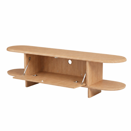 [PR/3521710] MUEBLE TV-717 NIMES (NATURAL, CHAPA DE FRESNO)