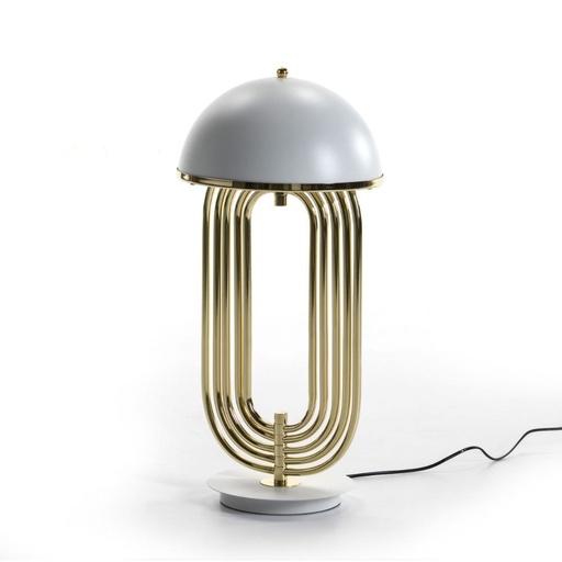 [LAMPME407BL] DESK LAMP TL-407 COL.STEELS  (WHITE)