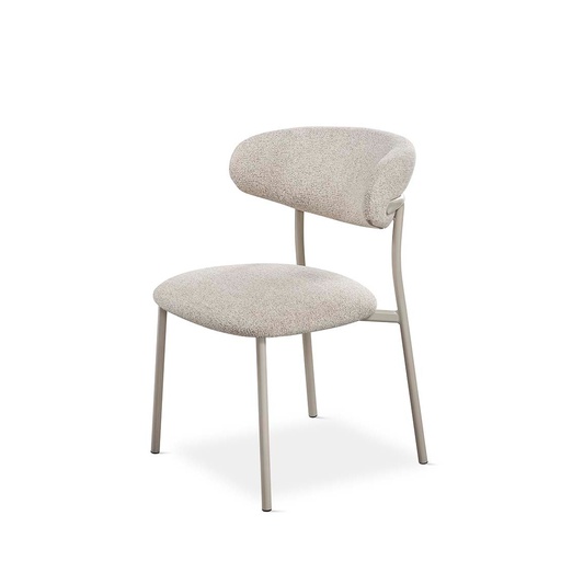 [DC-425-BEIGE] DH Silla Tela DC-425 (BEIGE, METAL GRIS)